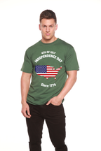4th of July Men's Bamboo Viscose & Organic Cotton Tee
