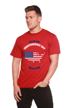 4th of July Men's Bamboo Viscose & Organic Cotton Tee