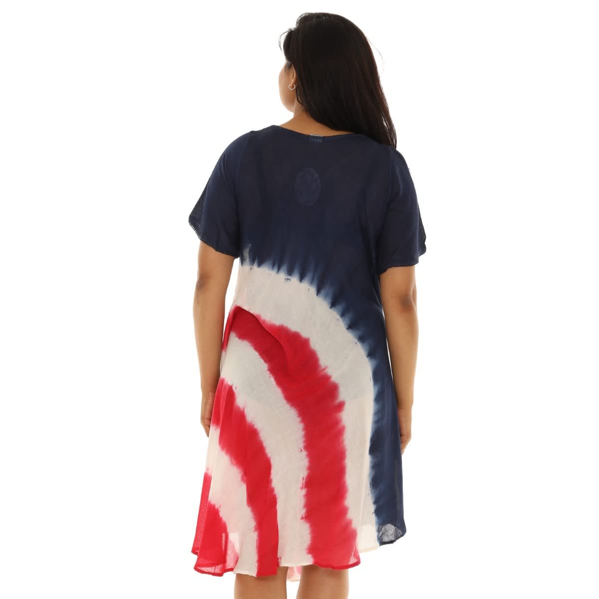 Shoreline Wear Wrapping Stars and Stripes Dress